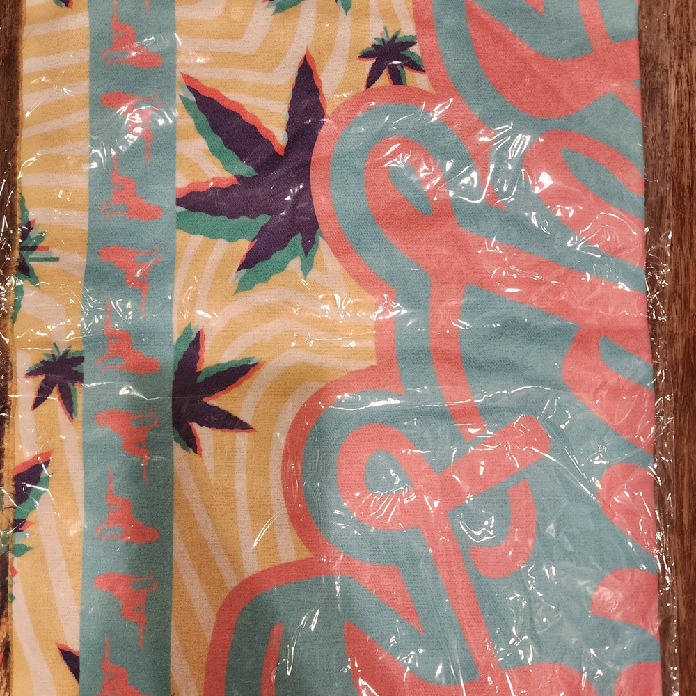 Colorful Patterned Scarf - Picture 2 of 2